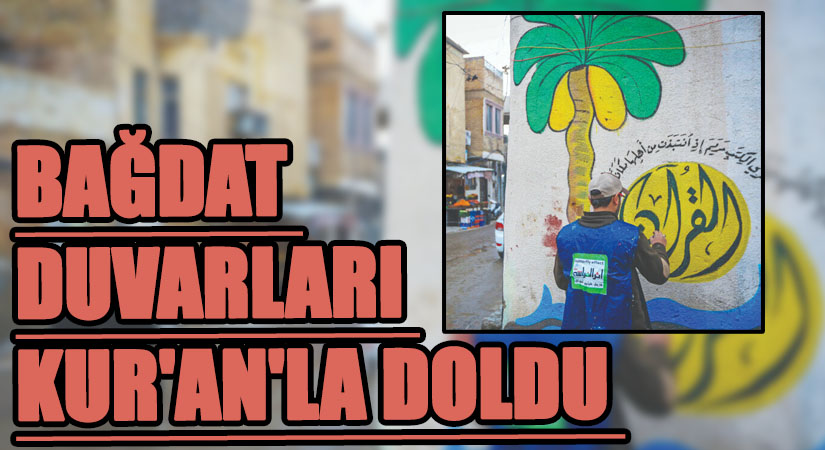 Bağdat Duvarları Kur’an’la Doldu: Iraklı Sanatçılardan İsveç’e Tepki