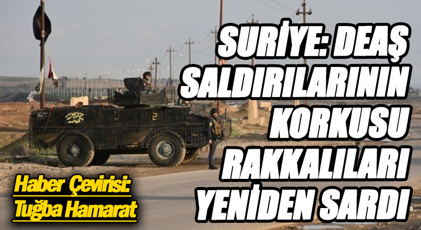 Suriye: DEAŞ Saldırılarının Korkusu Rakkalıları Yeniden Sardı