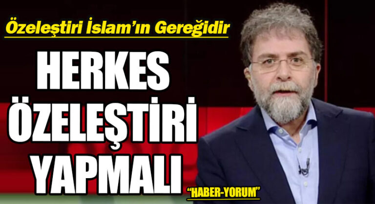 HERKES ÖZELEŞTİRİ YAPMALI