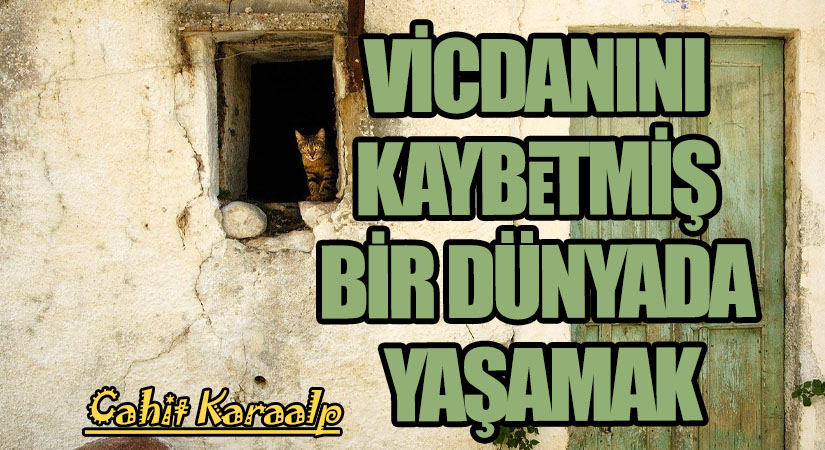 VİCDANINI KAYBETMİŞ BİR DÜNYADA YAŞAMAK