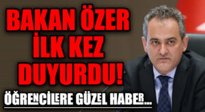 Bakan Mahmut Özer Depremzede Çocuklar İçin Açıklamalarda Bulundu