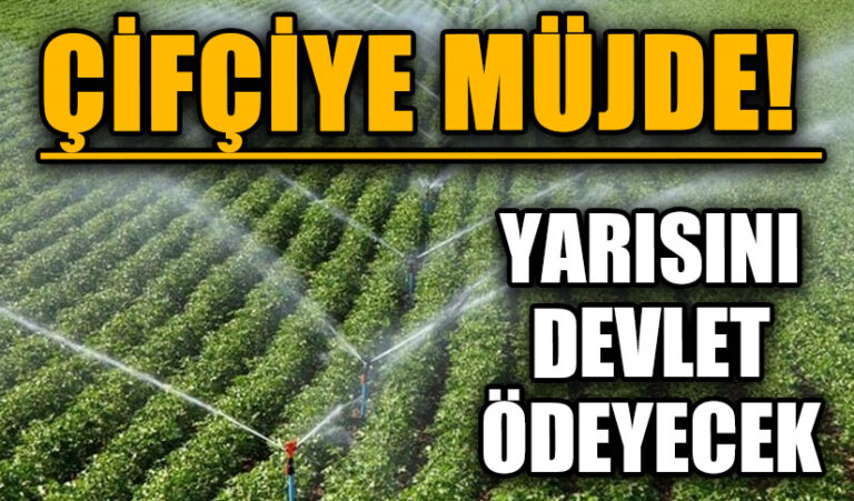 Çiftçilere Müjde!