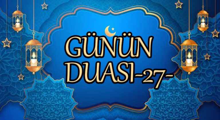 Günün Duası-27-