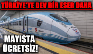 Ankara-Sivas Yüksek Hızlı Treni, İlk Ücretsiz Seferini Yaptı
