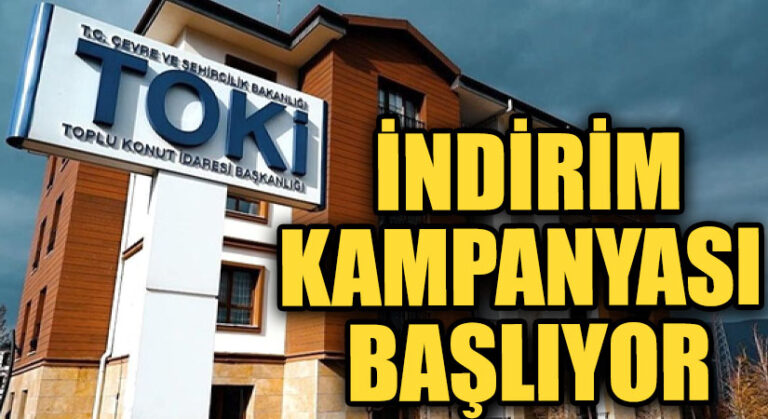 TOKİ’den İndirim Kampanyası! 24 Nisan’da Başlıyor