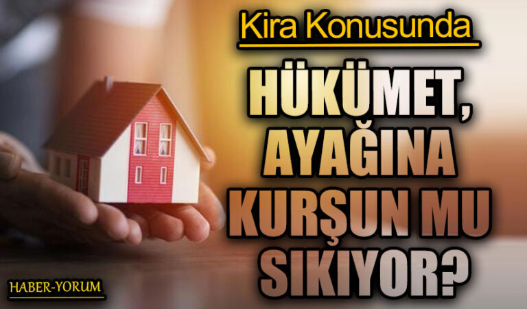 HÜKÜMET, AYAĞINA KURŞUN MU SIKIYOR?