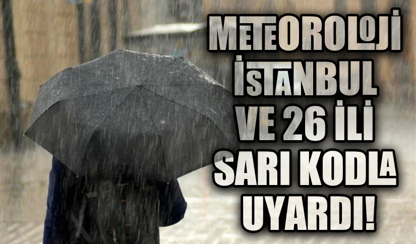 Meteorolojiden Ülke Geneline Sağanak Uyarısı!