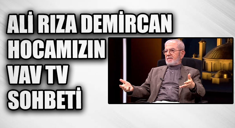 RAMAZAN SOHBETLERİ “ALİ RIZA DEMİRCAN’IN İFTAR PROGRAMI”
