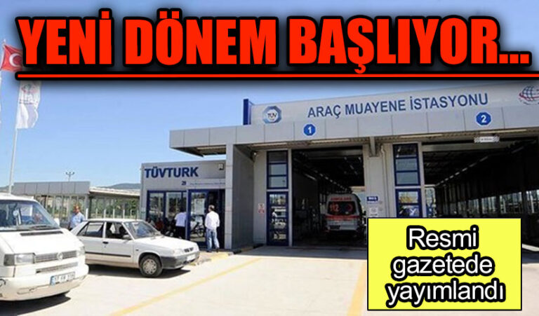 Araç Muayene Raporu Dijital Ortama Taşınıyor