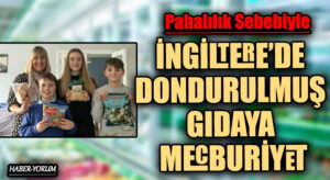 İNGİLTERE’DE DONDURULMUŞ GIDAYA MECBURİYET