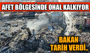 Deprem Bölgesinde OHAL Kalkıyor!