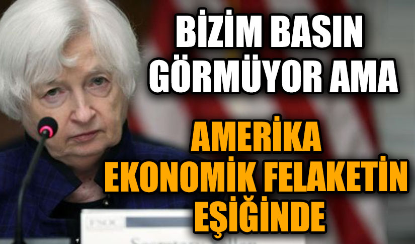 Bizim Basın Görmüyor Ama Amerika Ekonomik Felaketin Eşiğinde
