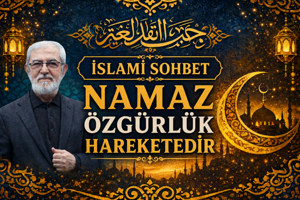 İSLAMİ SOHBET: “NAMAZ ÖZGÜRLÜK HAREKETİDİR”