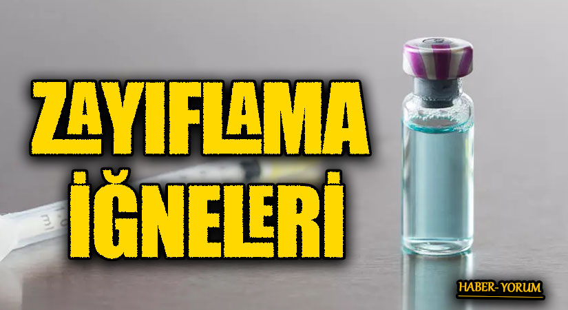 ZAYIFLAMA İĞNELERİ