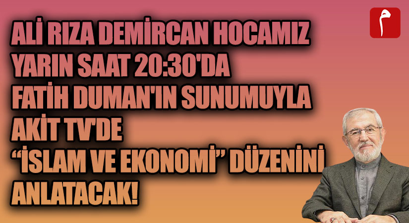 Ali Rıza Demircan Hocamız Kürsü Programında!