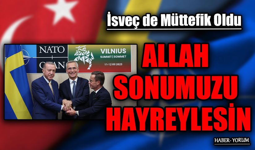 ALLAH SONUMUZU HAYREYLESİN
