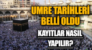 Diyanet İşleri Başkanı Ali Erbaş, 2023-2024 Umre Tarihlerini Açıkladı