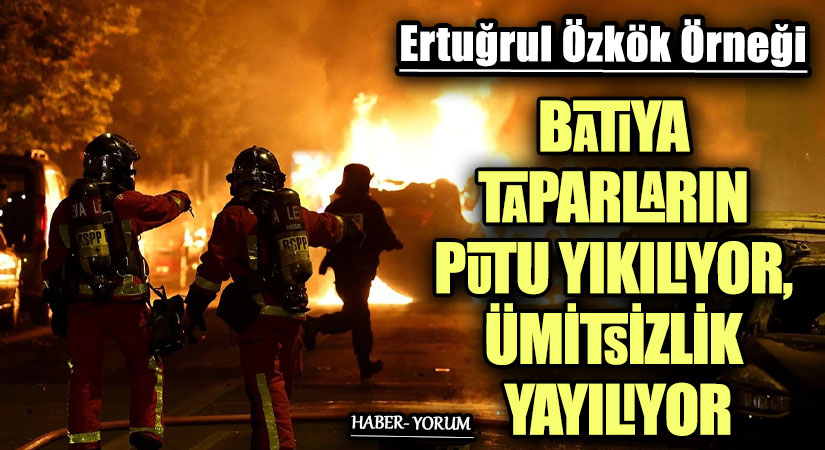 BATIYA TAPARLARIN PUTU YIKILIYOR, ÜMİTSİZLİK YAYILIYOR