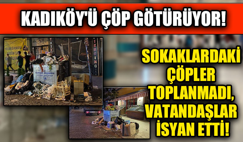 Sokaklardaki Çöpler Toplanmadı, Vatandaşlar İsyan Etti!