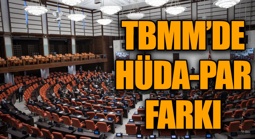 TBMM’DE HÜDA-PAR FARKI
