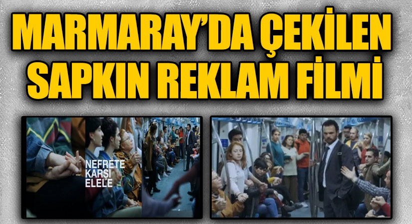 MARMARAY’DA ÇEKİLEN SAPKIN REKLAM FİLMİ