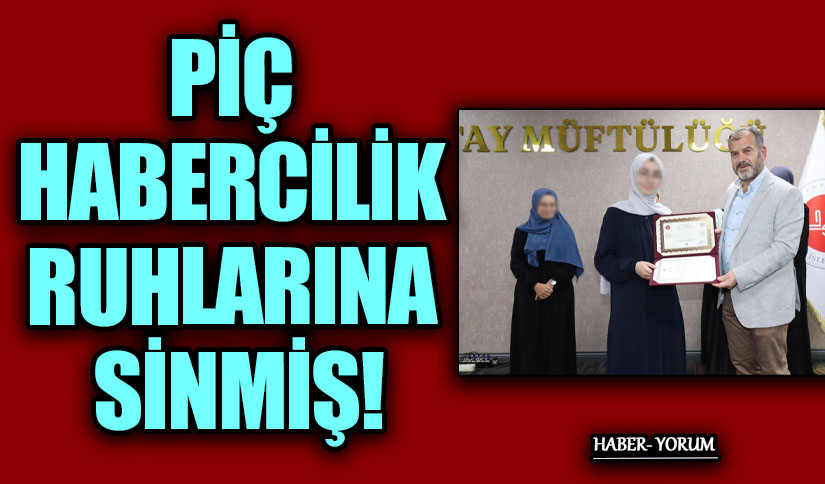 PİÇ HABERCİLİK RUHLARINA SİNMİŞ