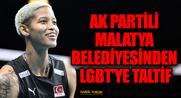 AK PARTİLİ MALATYA BELEDİYESİNDEN LGBT’YE TALTİF
