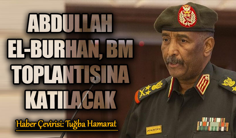Abdulfettah el-Burhan, BM toplantısına katılacak