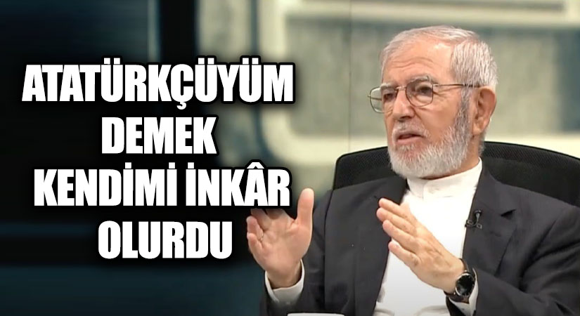 ATATÜRKÇÜYÜM DEMEK KENDİMİ İNKÂR OLURDU