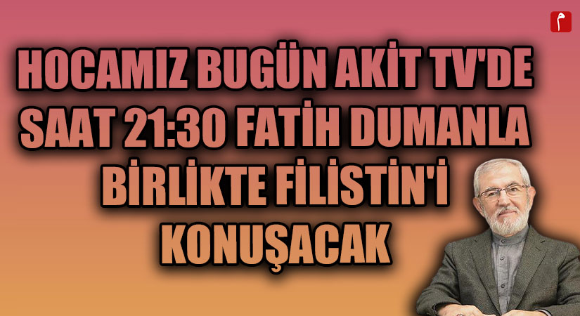 ALİ RIZA DEMİRCAN AKİT TV’DE
