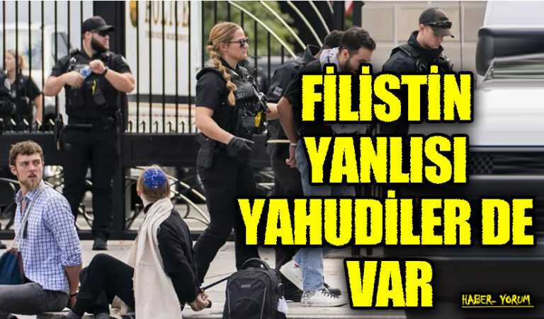 FİLİSTİN YANLISI YAHUDİLER DE VAR