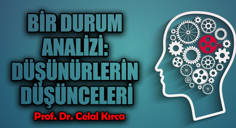 BİR DURUM ANALİZİ: DÜŞÜNÜRLERİN DÜŞÜNCELERİ