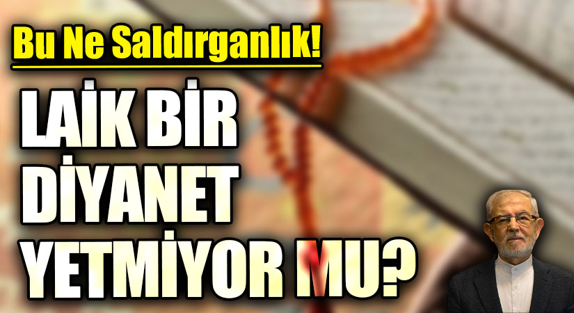 LAİK BİR DİYANET YETMİYOR MU?
