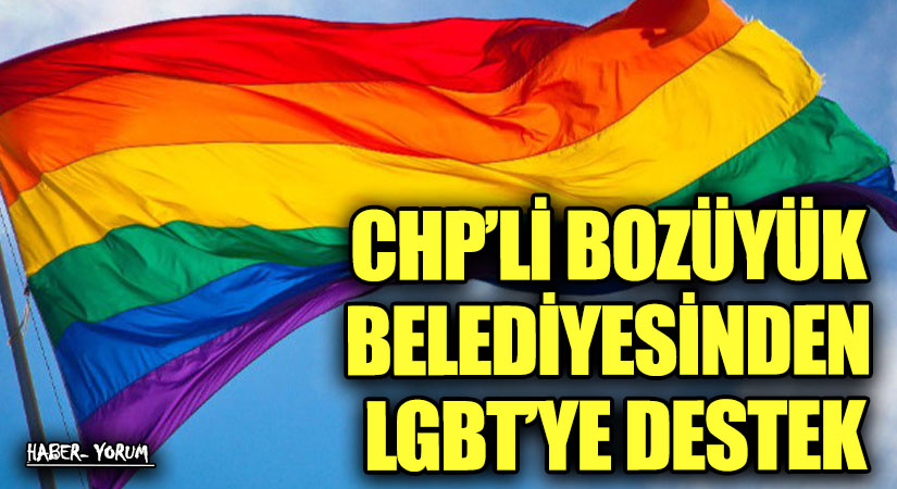 CHP’li Bozüyük Belediyesi’nden LGBT’ye Destek Açıklaması