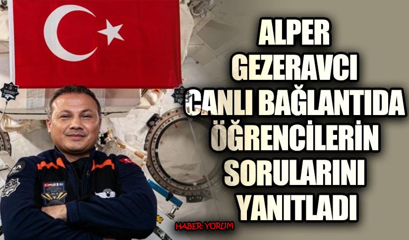 GEZERAVCI, CANLI YAYINDA ÖĞRENCİLERİN SORULARINI CEVAPLADI.