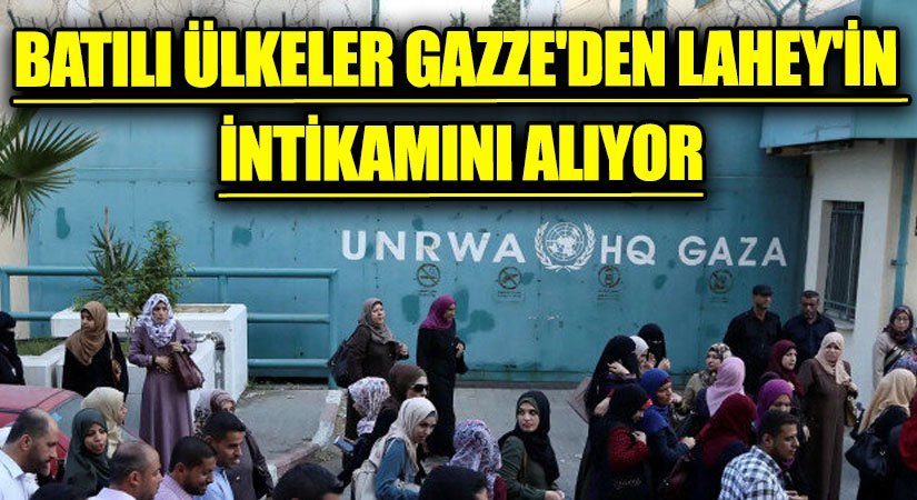 BATILI ÜLKELER GAZZE’DEN LAHEY’İN İNTİKAMINI ALIYOR