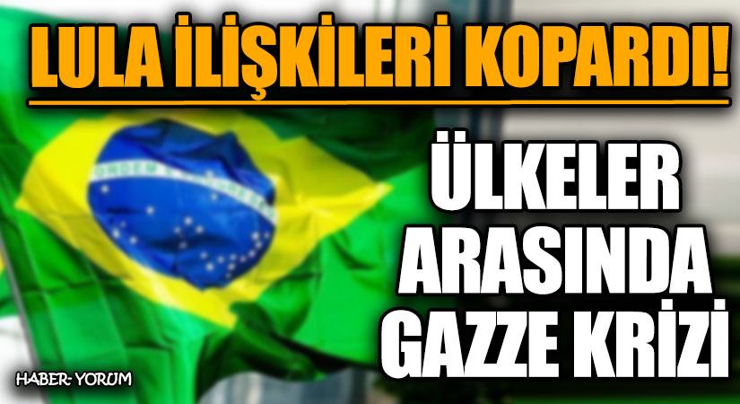 Brezilya, İsrail Büyükelçisini Sınırdışı Etti: İlişkiler Gerildi!