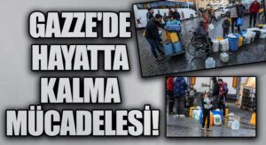 Gazze’de Temiz Suya Erişim İmkansız: Hayatta Kalma Mücadelesi