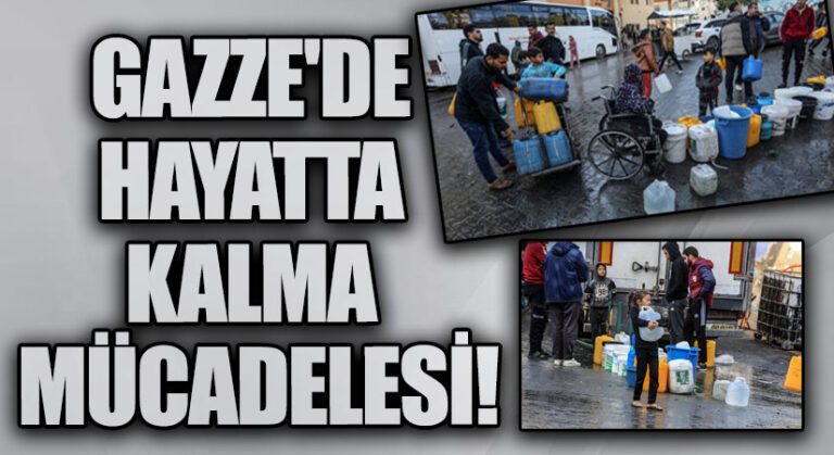 Gazze’de Temiz Suya Erişim İmkansız: Hayatta Kalma Mücadelesi