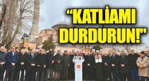 Ayasofya’dan Yükselen Çağrı: “Gazze’deki Katliamı Durdurun!”