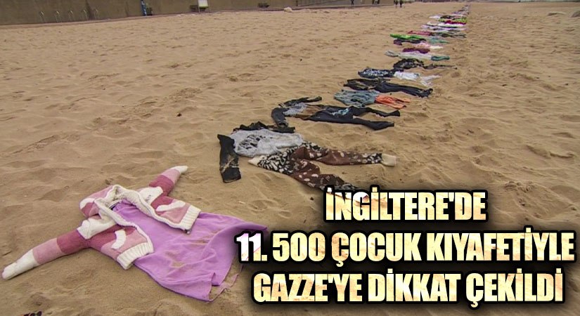 İngiltere’de 11.500 Çocuk Kıyafetiyle Gazze’ye Dikkat Çekildi
