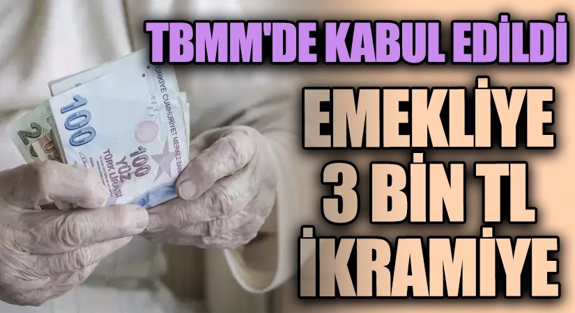Emeklilerin Bayram Sevinci: İkramiyeler 3 Bin Lira Oldu!