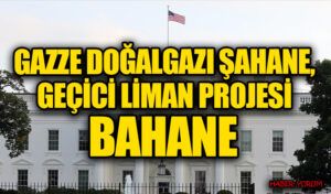 Gazze Doğalgazı Şahane, Geçici Liman Projesi Bahane