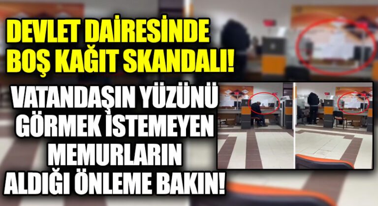 İnegöl’de Skandal! Memurlar Vatandaşları Duvara Çevirdi