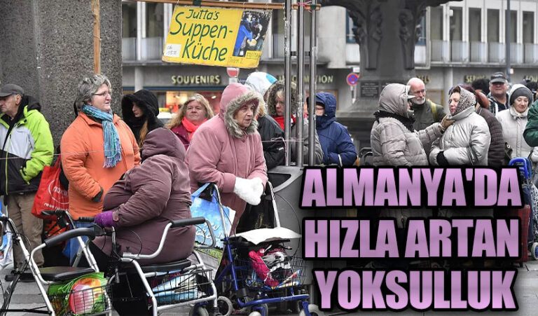 ALMANYA’DA HIZLA ARTAN YOKSULLUK