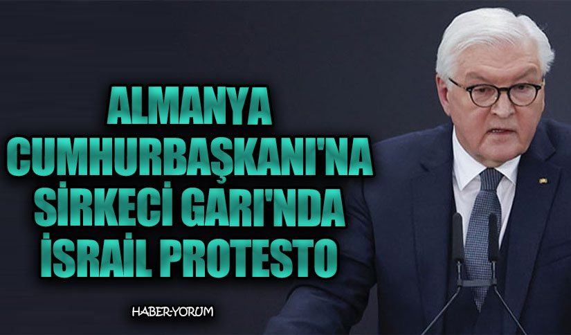Almanya Cumhurbaşkanı, İstanbul Ziyaretinde Protesto Edildi
