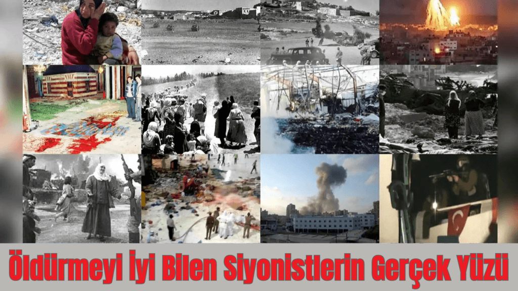 Öldürmeyi İyi Bilen Siyonistlerin Gerçek Yüzü