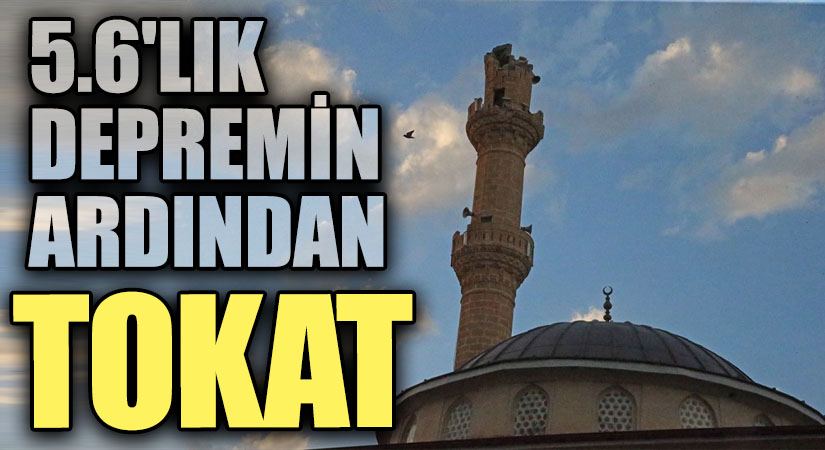 Tokat Sulusaray Depreminde Hasar Gören Binaların Görüntüleri