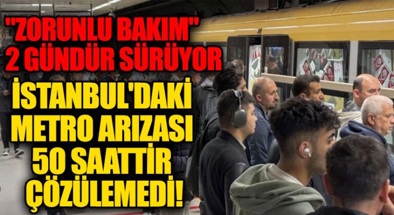 Üsküdar-Samandıra Metro Hattı’nda Yaşanan Kriz Yolcuları Zor Durumda Bıraktı!