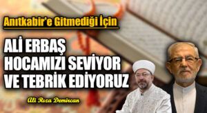 ALİ ERBAŞ HOCAMIZI SEVİYOR VE TEBRİK EDİYORUZ